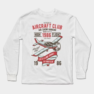 Aircraft Club Long Sleeve T-Shirt